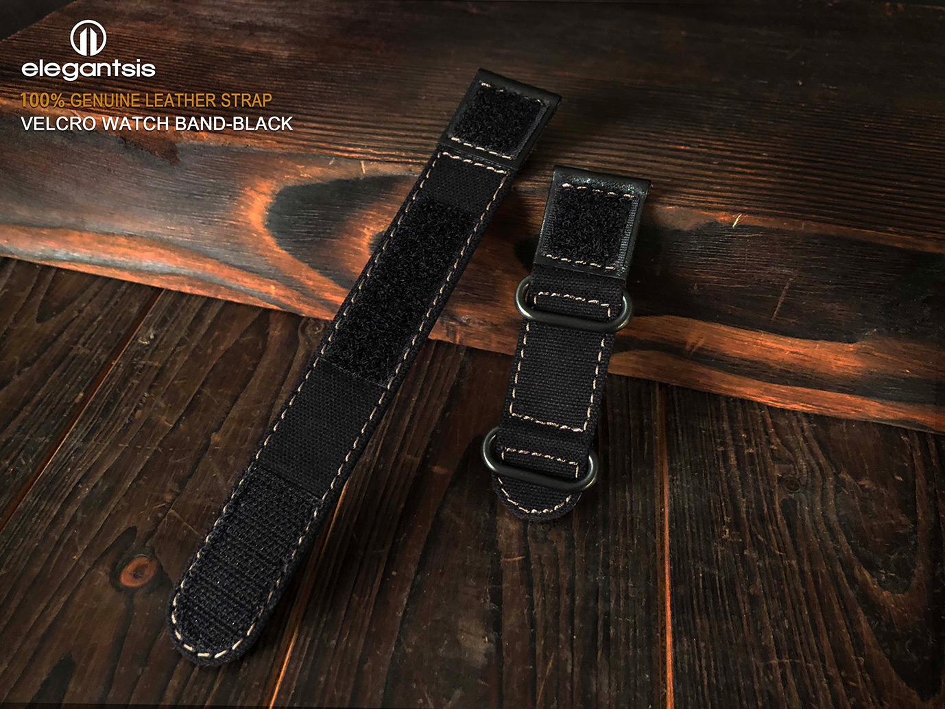 錶帶寬:24mm 黑色